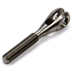 THREADED CLEVIS, 1/4-28 LH 3/16" HOLE, 1/8" SLOT MEZIERE / TC1428L