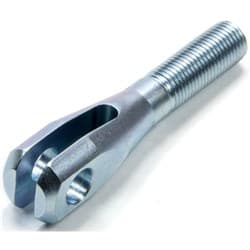 THREADED CLEVIS, 3/8-24 LH 5/16" HOLE, 3/16" SLOT MEZIERE / TC3824L