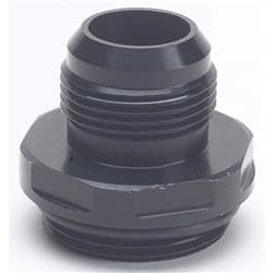 WATER NECK FITTING -16AN BLACK MEZIERE / WN0040S