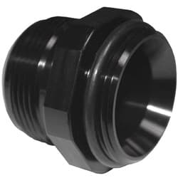 -20AN WATERNECK FITTING BLACK 1.78" OAL MEZIERE / WN0041S