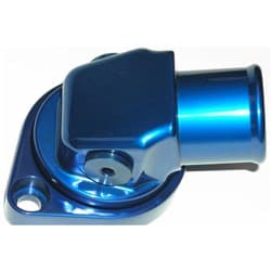 SBC BBC THERMOSTAT HOUSING 360Â° SWIVEL W/ 2 X -6AN PORTS MEZIERE / WN1122U