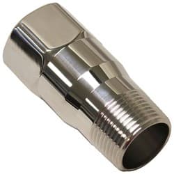 2" LONG EXTENDED FITTING SUIT ELECT WATER PUMP CHROME MEZIERE - WP1000C