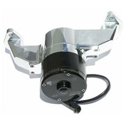 ELECTRIC WATER PUMP SBC , 4.3 V6 35 GPM POLISHED MEZIERE - WP101U