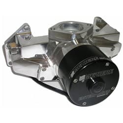 ELECTRIC WATER PUMP BIG BLOCK MOPAR,POLISHED,42GPM,H/D MOTOR MEZIERE - WP106UHD