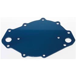 BB FORD 429 460 BLUE ELECTRIC WATER PUMP BACKING PLATE BBF MEZIERE - WP109B
