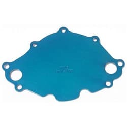 SB FORD 221 289W BLUE ELECTRIC WATER PUMP BACKING PLATE SBF MEZIERE - WP112B