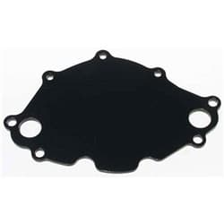 SB FORD 221 289W BLACK ELECTRIC WATER PUMP BACKING PLATE SBF MEZIERE - WP112S
