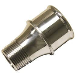 1-3/4" SHORT HOSE FITTING SUIT ELECT WATER PUMP POLISHED MEZIERE - WP1175U