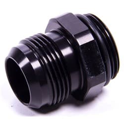 ADAPTER FITTING, BLACK -12ORB TO -12AN FLARE MEZIERE - WP12012S