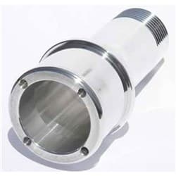 LONG HOSE FITTING, 1-3/4" SUIT ELECT WATER PUMP CHROME MEZIERE - WP2175C