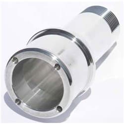 LONG HOSE FITTING, 1-3/4" SUIT ELECT WATER PUMP POLISHED MEZIERE - WP2175U