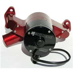 ELECTRIC WATER PUMP SBC , 4.3 V6 55 GPM RED MEZIERE - WP301R