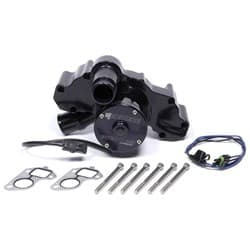 LSX RACE WATER PUMP 55 GPM ELECTRIC BLACK. HIGH FLOW RACE MEZIERE - WP333S