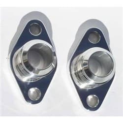 BBC W/PUMP PORT ADAPTERS (PR) -16AN MALE POLISHED MEZIERE / MZWP8016ANU