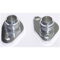 SBF W/P PORT ADAPTERS -12AN MALE. POLISHED "PAIR" MEZIERE / MZWP8312ANU