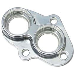 MAZDA ROTARY BLOCK TO WATER PUMP ADAPT 2 x -16 O-RING PORT MEZIERE - WP91