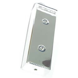 COOLANT RECOVERY TANK POLISHED 1/8"NPT PORTS 10"H x 2"W x 3"D MEZIERE - WR100U