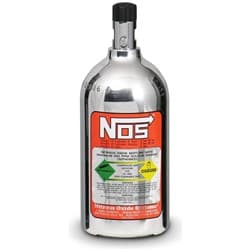 BOTTLE 2LB CAPACITY POLISHED 10-1/4 LONG,4-3/8DIAMETER NOS - 14710-PNOS