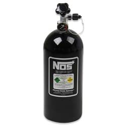 BLACK 10LB NOS BOTTLE SUPER HI VALVE SAFETY BLOW OFF & GAUGE NOS - 14745B-TPINOS
