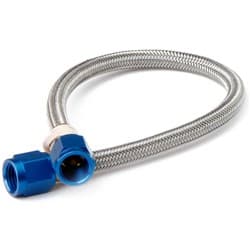 NOS -4AN 3 FOOT HOSE BLUE FITTINGS NOS - 15240NOS
