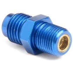 FILTERED FITTING 1/8NPT TO -4 BLUE FITTING WITH MESH NOS - 15570