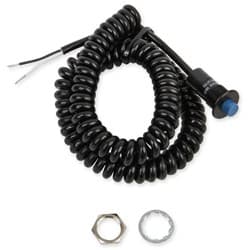 NITROUS BUTTON SWITCH BLUE CURLY CORD NOS - 15651NOS