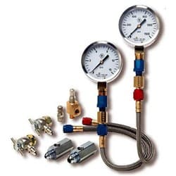 RACERS FUEL PRESSURE GAUGE KIT  0-30 PSI NOS - 15930
