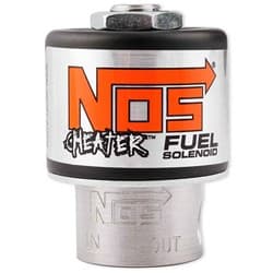 CHEATER FUEL SOLENOID BLACK 1/8" NPT INLET & OUTLET NOS - 18050B
