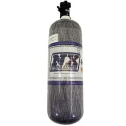 NX 12LB CARBON FIBRE NITROUS BOTTLE LIGHTNING 500 VALVE 4AN NITROUS EXPRESS / 11152