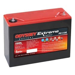EXTREME RACING 12V BATTERY 500 CCA - 27.5lb WT PC1100 ODYSSEY / ODER40
