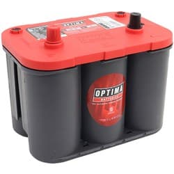 OPTIMA 34 RED BATTERY 800 CCA 12V 800 CCA, POSITIVE LEFT 119350