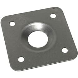 1-1/2" SQUARE STEEL PLATE FOR FLUSH HEAD, .030" THICK PANELFAST - PAN8460