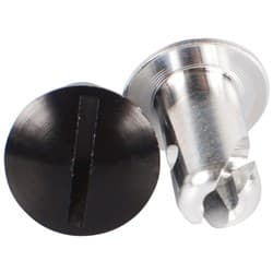 5/16 OVAL HEAD BUTTON ALLOY .550 GRIP PANELFAST - A5550