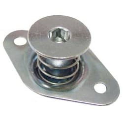 7/16 ALLEN HEAD SELF EJECT BUTTON STEEL .550 GRIP PANELFAST - BE6550