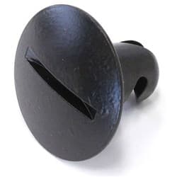 7/16 STEEL BIG HEAD BUTTON BLACK .500 GRIP