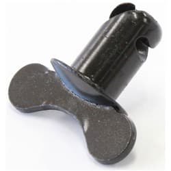 7/16 WINGED BUTTON STEEL BLACK .500 GRIP PANELFAST