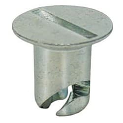 7/16 FLUSH HEAD BUTTON STEEL .500 GRIP PANELFAST - F6500