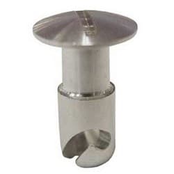 OVAL BUTTON 7/16" X .500 ALLOY UNDERCUT PANELFAST - PAN UA6500