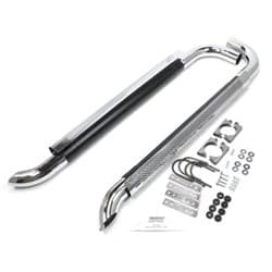 PATRIOT SHIELDED SIDE PIPES SINGLE 2"INLET 3"OUT 50" LONG