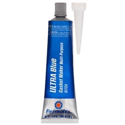 PERMATEX ULTRA BLUE SILICONE GASKET MAKER, 3OZ / 95g TUBE PERMATEX / 81724