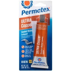 PERMATEX ULTRA COPPER SILICONE GASKET MAKER, 3OZ / 95g TUBE PERMATEX / 81878
