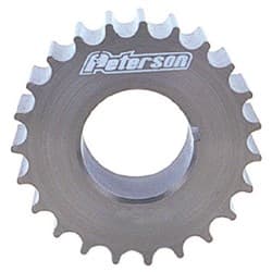 HTD CRANK PULLEY, 25 TOOTH 1" WIDE, 1" BORE, 1/8" KEYWAY PFS - 05-1225