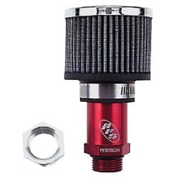 PETERSON SCREW IN BREATHER SUIT DRY SUMP TANK/VALVE COVER PFS - 08-0415