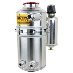 PETERSON 7 DRAG TANK WITH 1.5 GAL DUAL RETURN BREATHER CAN PFS - 08-0784-CC