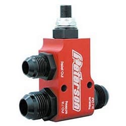 REMOTE RELIEF VALVE. -12AN OIL LINE & -10 RELIEF LINE "BLACK" PFS - 09-0161
