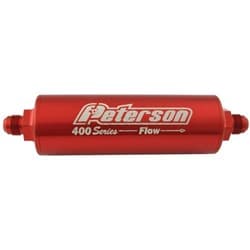 PETERSON -12 INLINE OIL FILTER *60 MICRON NO BYPASS* PFS - 09-0458