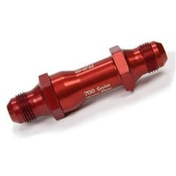 700 SERIES 60 MIC FILTER -6AN ALUMINIUM - 4" X 1.125" PETERSON / PFS09-0720