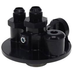 REMOTE OIL FILTER MOUNT, -12AN 1-1/2-12 THREAD, NEEDS BRACKET PFS - 09-1395