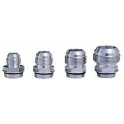 PETERSON R4 PUMP FITTING -10AN SHORT DEPTH RADIUSED FITTING PFS - 14-0010