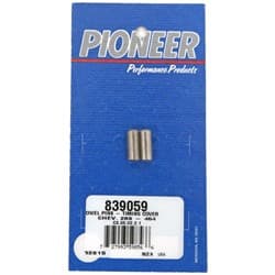 SB BB CHEV TIMING COVER DOWEL  2 PER PACK SBC BBC PIONEER - 839059